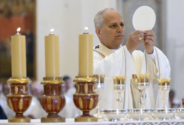 Pope Leo XIV Meets Young People In Assisi - Italy Pope Leo XIV celebrates Mass in the Basilica of St Mary of the Angels in Assisi, Italy on August 6, 2026 for the 2026 Franciscan Youth Meeting in Assisi. Pope Leo XIV addressed the thousands of young people from across Europe who had gathered in Assisi for the final day of the ‘GO! Franciscan Youth Meeting 2026’, in the year marking the eighth centenary of the death of St Francis. Photo by (EV) Mario Tomassetti Vatican Media ABACAPRESS.COM Assisi Italy  Copyright: xABACAx