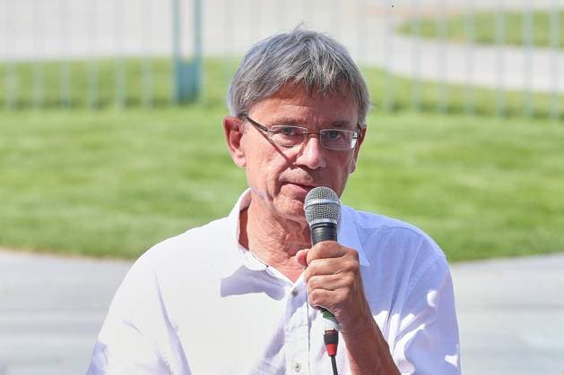 Berlin, Deutschland, 06.08.2026: Bundeskanzleramt: Klimabündnis fordert Hitzegipfel: Stefan Rahmstorf, Potsdam-Institut für Klimafolgenforschung *** Berlin, Germany, August 6, 2026 Federal Chancellery Climate Alliance Calls for Heat Summit Stefan Rahmstorf, Potsdam Institute for Climate Impact Research Copyright: xdtsxNachrichtenagenturx dts_129457