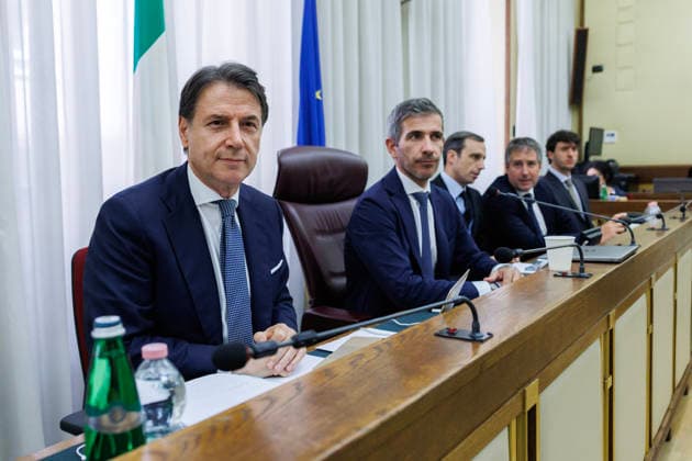 August 6, 2026, Rome, Italia, Italy: Former Prime Minister Giuseppe Conte was heard by the Parliamentary Commission of Inquiry into the management of the health emergency caused by the Covid-19 pandemic, Rome, 06 08 2026 Rome Italy  - ZUMAa289 20260806_zia_a289_035 Copyright: xFrancescoxFotiax xAgfx