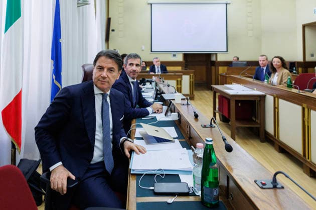 August 6, 2026, Rome, Italia, Italy: Former Prime Minister Giuseppe Conte was heard by the Parliamentary Commission of Inquiry into the management of the health emergency caused by the Covid-19 pandemic, Rome, 06 08 2026 Rome Italy  - ZUMAa289 20260806_zia_a289_037 Copyright: xFrancescoxFotiax xAgfx