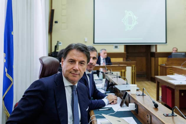 August 6, 2026, Rome, Italia, Italy: Former Prime Minister Giuseppe Conte was heard by the Parliamentary Commission of Inquiry into the management of the health emergency caused by the Covid-19 pandemic, Rome, 06 08 2026 Rome Italy  - ZUMAa289 20260806_zia_a289_039 Copyright: xFrancescoxFotiax xAgfx