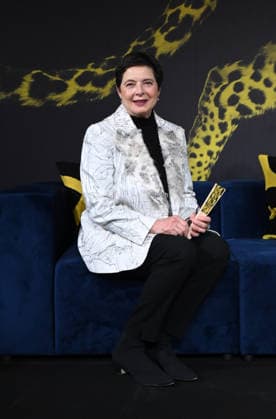 IPA87278447 - Locarno, Switzerland Locarno Film Festival 2026 Isabella Rossellini at the Excellence Award photocall In the photo: Isabella Rossellini  Copyright: xNickxZonnax xNickxZonnax 87278447