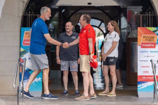 King Felipe takes part in the second day of the 44th Copa del Rey Mapfre King Felipe on the second day of the 44th Copa del Rey Mapfre, on 6 August 2026, in Palma de Mallorca (Balearic Islands, Spain) 2026. 06 Aug 2026 Pictured: King Felipe on the second day of the 44th Copa del Rey Mapfre, on 6 August 2026, in Palma de Mallorca (Balearic Islands, Spain) 2026;38AC;44 MAPFRE COPA DEL REY;44CR;AC38;AUGUST;ROYAL HOUSEHOLD;CLUB;DAY 2 OF THE REGATTA;ESP;SPAIN;PALMA DE MALLORCA;RCNP NICO MARTINEZ 08 06 2026.  Copyright: xThexMegaxAgencyxNICOxMARTINEZx xMEGAx