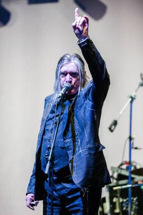 A concert by the German band Einsturzende Neubauten at the Pop Messe music festival on August 6, 2026, Brno, Czech Republic. (CTKxPhoto RichardxSkoumal) CTKPhotoP2026080607654  CTKPhotoP2026080607654