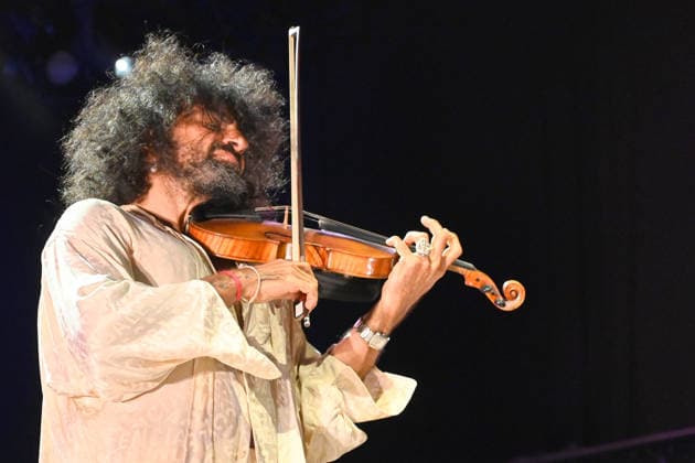 August 6, 2026, Sitges, Barcelona, Spain: Violinist Ara Malikian seen during his performance at the Terramar CaixaBank Festival. Lebanese violinist Ara Malikian performed before 2000 people at the Terramar CaixaBank Festival in Sitges (Barcelona). Ara Malikian (Beirut, September 14, 1968) is a Lebanese violinist of Armenian descent based in Spain, considered one of the most virtuosic and original violinists of his generation. Sitges Spain - ZUMAs197 20260806_aaa_s197_169 Copyright: xRamonxCostax