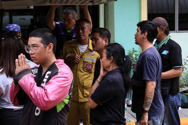 Death toll rises to 7 in Thailand school shooting: Local media BANGKOK, THAILAND - AUGUST 7: A person close to one of the victims react following a shooting at Debsirin Nonthaburi School in Bang Kruai district, Nonthaburi province, north of Bangkok, Thailand on August 7, 2026. Valeria Mongelli Anadolu Bangkok Thailand. Editorial use only. Please get in touch for any other usage.  Copyright: x2026xAnadoluxValeriaxMongellix