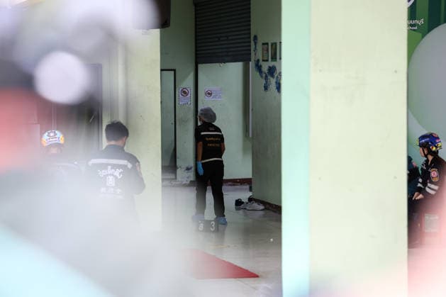 Death toll rises to 7 in Thailand school shooting: Local media BANGKOK, THAILAND - AUGUST 7: Forensic police officers work on the site of a shooting at Debsirin Nonthaburi School in Bang Kruai district, Nonthaburi province, north of Bangkok, Thailand on August 7, 2026. Valeria Mongelli Anadolu Bangkok Thailand. Editorial use only. Please get in touch for any other usage.  Copyright: x2026xAnadoluxValeriaxMongellix