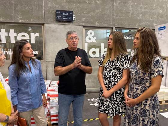 Entertainment Bilder des Tages Spanish Queen Letizia and Princess Leonor and Sofia during visit Esment foundation in Mallorca on Friday, 7 August 2026. Cordon Press 