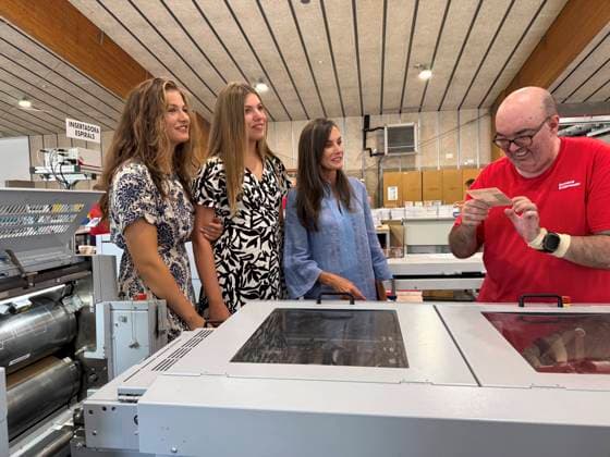 Spanish Queen Letizia and Princess Leonor and Sofia during visit Esment foundation in Mallorca on Friday, 7 August 2026. Cordon Press 