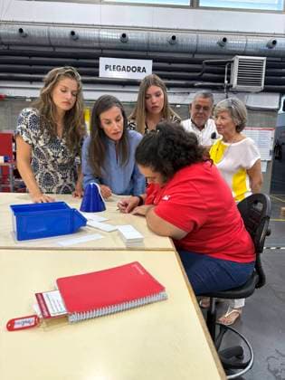 Spanish Queen Letizia and Princess Leonor and Sofia during visit Esment foundation in Mallorca on Friday, 7 August 2026. Cordon Press 