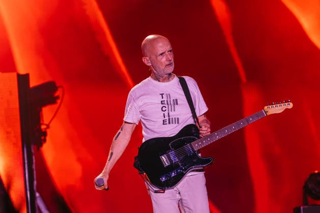 06.08.2026, Tartu. Moby performed a live show at the Tartu Song Festival Grounds, celebrating the 25th anniversary of his iconic album Play. Photo: Dmitri Kotjuh Järva Teataja Tartu Tartumaa Estonia 2DK06AUG26F145  Copyright: xDmitrixKotjuhx Moby