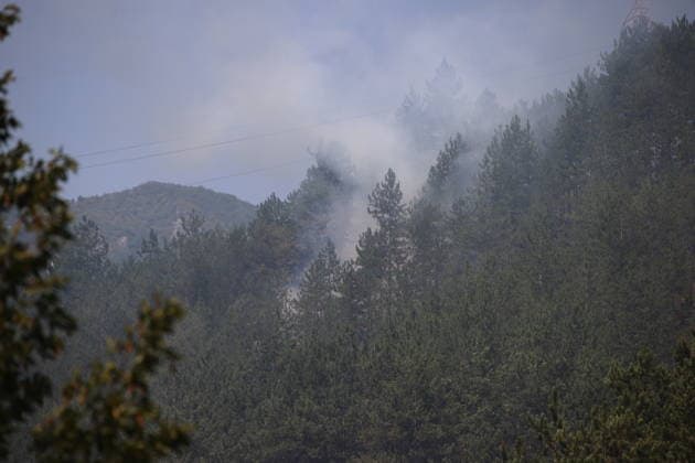 Wildfire in Konjic, Bosnia and Herzegovina KONJIC, BOSNIA AND HERZEGOVINA - AUGUST 07: Smoke rises from the forest area where wildfire broke out, in Konjic, Bosnia and Herzegovina on August 07, 2026. Elman Omic Anadolu Konjic Bosnia and Herzegovina. Editorial use only. Please get in touch for any other usage.  Copyright: x2026xAnadoluxElmanxOmicx