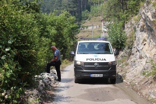 Wildfire in Konjic, Bosnia and Herzegovina KONJIC, BOSNIA AND HERZEGOVINA - AUGUST 07: Firefighters battle the wildfire in Konjic, Bosnia and Herzegovina on August 07, 2026. Elman Omic Anadolu Konjic Bosnia and Herzegovina. Editorial use only. Please get in touch for any other usage.  Copyright: x2026xAnadoluxElmanxOmicx