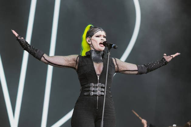 Skynd performing live at Bloodstock 2026 Skynd Ronnie James Dio Stage Bloodstock 2026 Catton Hall & Park Friday 7th August, Credit:Justine Louise Avalon  Copyright: xJustinexLouisex xAvalonx 1121277240