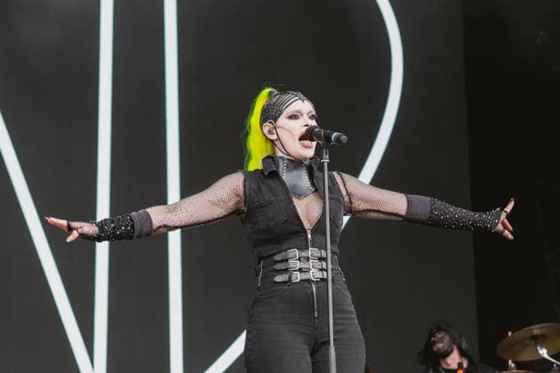 Skynd performing live at Bloodstock 2026 Skynd Ronnie James Dio Stage Bloodstock 2026 Catton Hall & Park Friday 7th August, Credit:Justine Louise Avalon  Copyright: xJustinexLouisex xAvalonx 1121277293