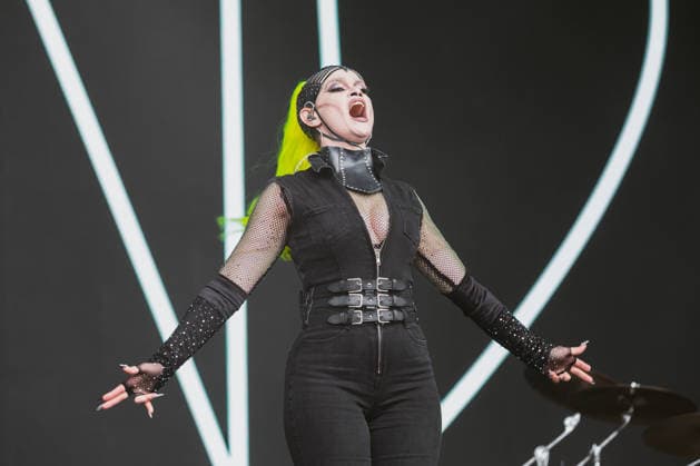 Skynd performing live at Bloodstock 2026 Skynd Ronnie James Dio Stage Bloodstock 2026 Catton Hall & Park Friday 7th August, Credit:Justine Louise Avalon  Copyright: xJustinexLouisex xAvalonx 1121277419