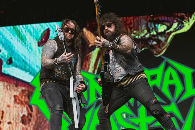 Municipal Waste live at Bloodstock 2026 Municipal Waste Ronnie James Dio Stage Bloodstock 2026 Catton Hall & Park Friday 7th August, Credit:Justine Louise Avalon  Copyright: xJustinexLouisex xAvalonx 1121365417