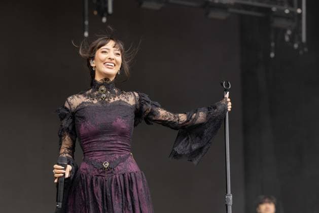 August 7, 2026, San Francisco, California, USA: Canadian singer FAOUZIA (FAOUZIA OUIHYA) during Outside Lands Music Festival in San Francisco, California San Francisco USA  - ZUMAs135 20260807_zap_s135_024 Copyright: xDanielxDeSloverx