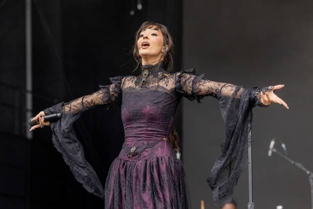 August 7, 2026, San Francisco, California, USA: Canadian singer FAOUZIA (FAOUZIA OUIHYA) during Outside Lands Music Festival in San Francisco, California San Francisco USA  - ZUMAs135 20260807_zap_s135_037 Copyright: xDanielxDeSloverx