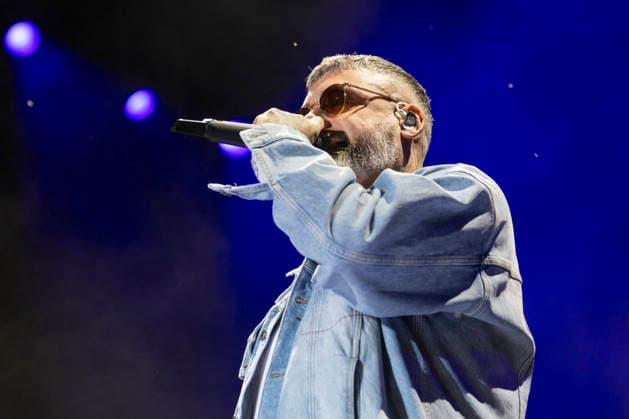 Sido performt auf der Bühne beim Taubertal-Festival 2026 in Rothenburg ob der Tauber, Deutschland, am 7. August 2026. *** Sido performs on stage at the Taubertal Festival 2026 in Rothenburg ob der Tauber, Germany, on August 7, 2026 Copyright: HMBxMedia xHeikoxBecker