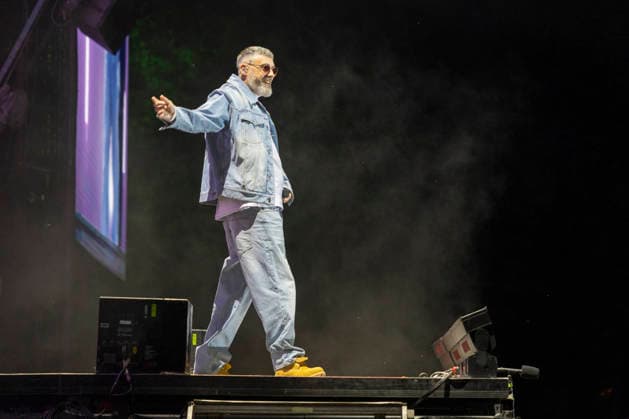 Sido performt auf der Bühne beim Taubertal-Festival 2026 in Rothenburg ob der Tauber, Deutschland, am 7. August 2026. *** Sido performs on stage at the Taubertal Festival 2026 in Rothenburg ob der Tauber, Germany, on August 7, 2026 Copyright: HMBxMedia xHeikoxBecker
