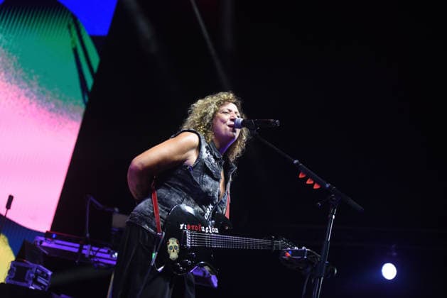 August 7, 2026, Sitges, Barcelona, Spain: Spanish singer-songwriter, Rosana Arbelo Gopar aka Rosana Arbelo or simply Rosana, performs during a live concert at Terramar Festival CaixaBank in Sitges. Sitges Spain - ZUMAs197 20260807_aaa_s197_084 Copyright: xRamonxCostax