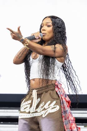 August 7, 2026, San Francisco, California, USA: Rapper GLORILLA (GLORIA WOODS) during Outside Lands Music Festival in San Francisco, California San Francisco USA  - ZUMAs135 20260807_zap_s135_118 Copyright: xDanielxDeSloverx