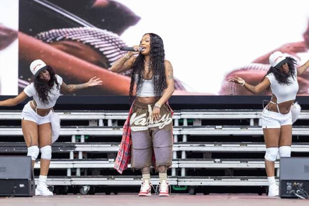 August 7, 2026, San Francisco, California, USA: Rapper GLORILLA (GLORIA WOODS) during Outside Lands Music Festival in San Francisco, California San Francisco USA  - ZUMAs135 20260807_zap_s135_120 Copyright: xDanielxDeSloverx