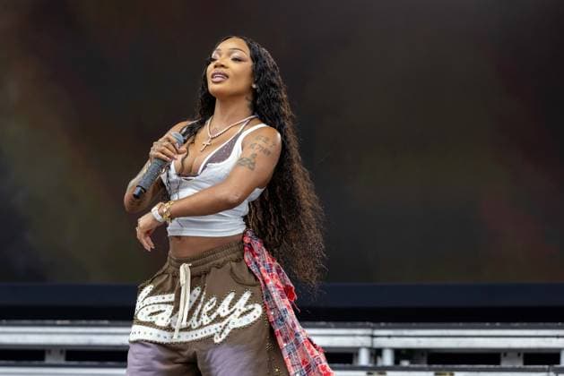 August 7, 2026, San Francisco, California, USA: Rapper GLORILLA (GLORIA WOODS) during Outside Lands Music Festival in San Francisco, California San Francisco USA  - ZUMAs135 20260807_zap_s135_143 Copyright: xDanielxDeSloverx