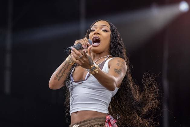 August 7, 2026, San Francisco, California, USA: Rapper GLORILLA (GLORIA WOODS) during Outside Lands Music Festival in San Francisco, California San Francisco USA  - ZUMAs135 20260807_zap_s135_151 Copyright: xDanielxDeSloverx