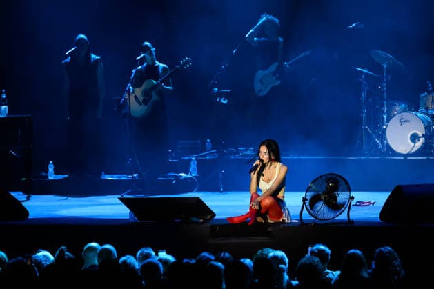 August 7, 2026, Marina Di Pietrasanta, Lucca, Italy: Arisa performs at the La Versiliana Festival, Marina di Pietrasanta, August 7, 2026. Marina Di Pietrasanta Italy  - ZUMAa289 20260807_zia_a289_046 Copyright: xStefanoxDallexLuchex xAgfx