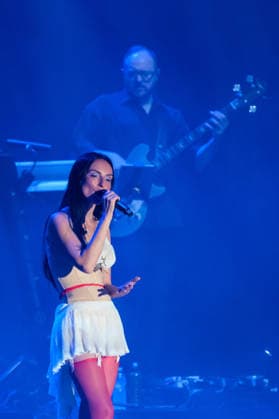 August 7, 2026, Marina Di Pietrasanta, Lucca, Italy: Arisa performs at the La Versiliana Festival, Marina di Pietrasanta, August 7, 2026. Marina Di Pietrasanta Italy  - ZUMAa289 20260807_zia_a289_058 Copyright: xStefanoxDallexLuchex xAgfx