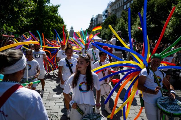 Prague Pride March for Equality and Respect, on August 8, 2026, in Prague, Czech Republic. (CTKxPhoto OndrejxDeml) CTKPhotoP2026080802224  CTKPhotoP2026080802224