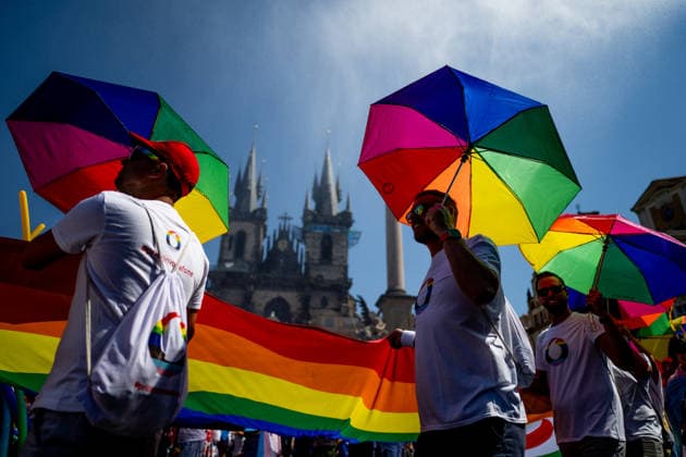 Prague Pride March for Equality and Respect, on August 8, 2026, in Prague, Czech Republic. (CTKxPhoto OndrejxDeml) CTKPhotoP2026080802510  CTKPhotoP2026080802510