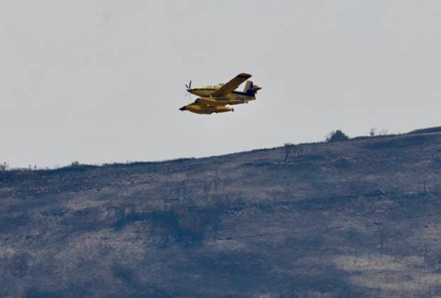 The wildfire in Tírig, Castellón, has been elevated to Level 2 under the PEIF An airplane during wildfire suppression efforts, on August 8, 2026, in Tírig, Castellón, Valencian Community, Spain. The fire in the Castellón municipality of Tírig, believed to have been caused by a lightning strike, has worsened in recent hours, forcing authorities to activate Level 2 of the Special Plan for Forest Fire Risk (PEIF) and to relocate the Advanced Command Post (PMA) there. The fire is located in a rugged area that is difficult to access by land, so aerial resources are carrying out the main firefighting efforts. AUGUST 8, 2026 FOREST FIRE Ángel Sá Tirig, Castellón, Valencian Community, Spain  Copyright: xÃngelxSanchezx 7706173