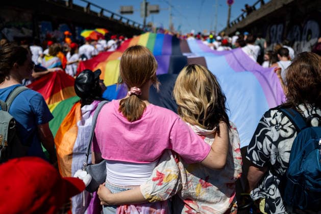 Prague Pride March for Equality and Respect, on August 8, 2026, in Prague, Czech Republic. (CTKxPhoto OndrejxDeml) CTKPhotoP2026080803059  CTKPhotoP2026080803059