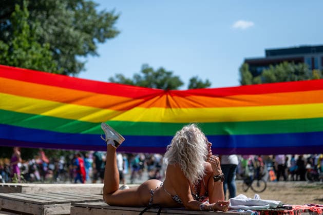 Prague Pride March for Equality and Respect, on August 8, 2026, in Prague, Czech Republic. (CTKxPhoto OndrejxDeml) CTKPhotoP2026080803137  CTKPhotoP2026080803137