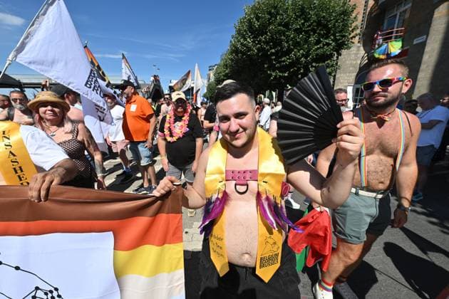 Antwerp Pride Parade ANTWERPEN, BELGIUM - AUGUST 08: Pride is a form of protest, and at the heart of Antwerp Pride activities is the Antwerp Pride Parade..The parade walks through the streets of Antwerp,mainly along the quays on August 08, 2026 in Antwerpen, Belgium, 08 08 2026 Antwerpen Belgium  Copyright: xBertxVanxDenxBrouckex