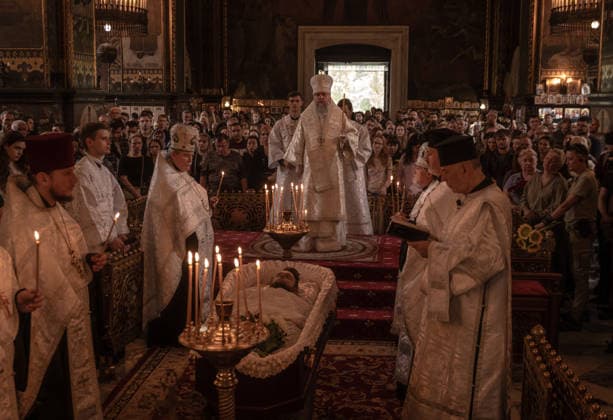 August 8, 2026, Kyiv, Ukraine: On August 8, 2026, Kyiv said farewell to Oleksii Yukov, who spent more than 25 years searching for the fallen on the frontlines of Ukriane and returned them to their families. Kyiv - ZUMAj167 20260808_zip_j167_005 Copyright: xSvetxJacquelinex