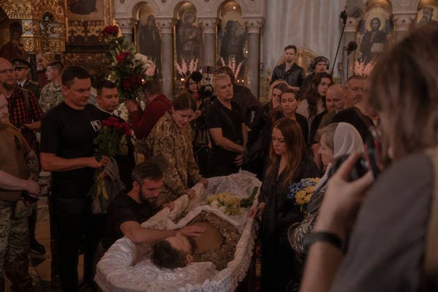August 8, 2026, Kyiv, Ukraine: On August 8, 2026, Kyiv said farewell to Oleksii Yukov, who spent more than 25 years searching for the fallen on the frontlines of Ukriane and returned them to their families. Kyiv - ZUMAj167 20260808_zip_j167_007 Copyright: xSvetxJacquelinex