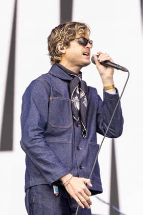 August 8, 2026, San Francisco, California, USA: GREGORIO DEGANO of Argentinian band Bandalos Chinos during Outside Lands Music Festival in San Francisco, California San Francisco USA  - ZUMAs135 20260808_zap_s135_006 Copyright: xDanielxDeSloverx