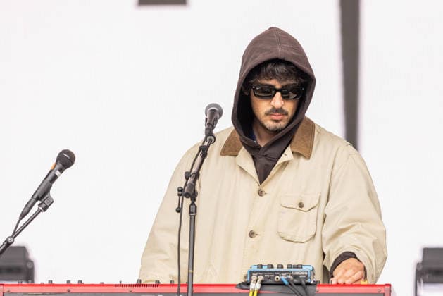 August 8, 2026, San Francisco, California, USA: SALVADOR COLOMBO of Argentinian band Bandalos Chinos during Outside Lands Music Festival in San Francisco, California San Francisco USA  - ZUMAs135 20260808_zap_s135_022 Copyright: xDanielxDeSloverx