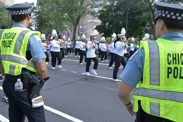 Chicago hosts 97th annual Bud Billiken Parade CHICAGO, ILLINOIS - AUGUST 8: Performers and community members march down Dr. Martin Luther King Jr. Drive during the 97th annual Bud Billiken Parade in the Bronzeville neighborhood on August 8, 2026. Established in 1929, the historic procession is the largest African American parade in the United States, drawing hundreds of thousands of spectators to celebrate Black youth, culture, and the upcoming back-to-school season. Jacek Boczarski Anadolu Chicago United States. Editorial use only. Please get in touch for any other usage.  Copyright: x2026xAnadoluxJacekxBoczarskix