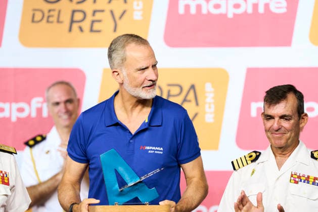 August 8, 2026, Palma, Balearic Island, Spain: King Felipe VI of Spain attends 44th Copa del Rey Mapfre Sailing Cup - Awards Ceremony at Almudaina Palace on August 8, 2026 in Palma, Spain Palma Spain  - ZUMAg15_ 20260808_zaf_g15_041 Copyright: xJackxAbuinx