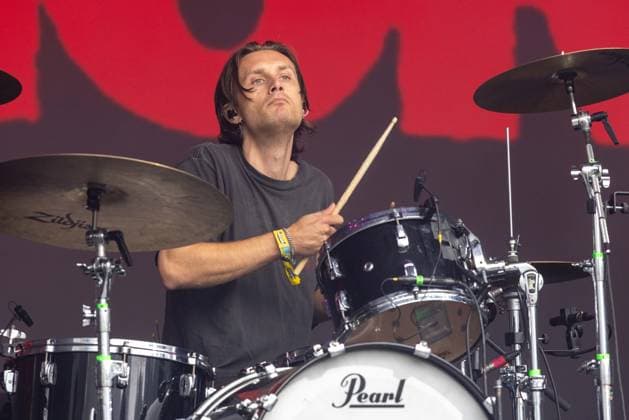August 8, 2026, San Francisco, California, USA: JAMIE STAPLES of British rock band Wunderhorse during Outside Lands Music Festival in San Francisco, California San Francisco USA  - ZUMAs135 20260808_zap_s135_064 Copyright: xDanielxDeSloverx