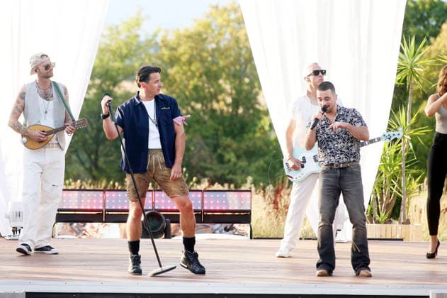 Andreas Gabalier und Pietro Basile in der ZDF-Musikshow Die Giovanni Zarrella Show - Die große Sommerparty auf dem Mainzer Lerchenberg. Mainz, 08.08.2026 *** Andreas Gabalier and Pietro Basile on the ZDF music show *The Giovanni Zarrella Show: The Big Summer Party at Lerchenberg in Mainz*, Mainz, August 8, 2026 Foto:xAgenturxWehnertx xGränzdörferx xFuturexImagex zarrella_mainz_6830