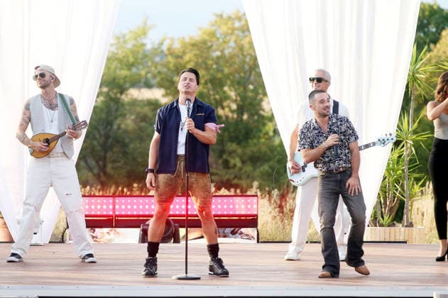 Andreas Gabalier und Pietro Basile in der ZDF-Musikshow Die Giovanni Zarrella Show - Die große Sommerparty auf dem Mainzer Lerchenberg. Mainz, 08.08.2026 *** Andreas Gabalier and Pietro Basile on the ZDF music show *The Giovanni Zarrella Show: The Big Summer Party at Lerchenberg in Mainz*, Mainz, August 8, 2026 Foto:xAgenturxWehnertx xGränzdörferx xFuturexImagex zarrella_mainz_6835