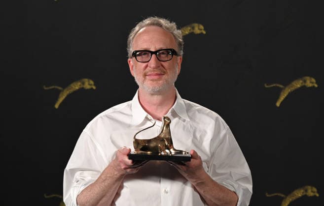 IPA87348673 - Locarno, Switzerland Locarno Film Festival 2026 James Gray Lifetime Achievement Award In the photo: James Gray, director, writer, and producer; Raffaella Leone, producer; Rodrigo Teixeira, producer  Copyright: xNickxZonnax xNickxZonnax 87348673