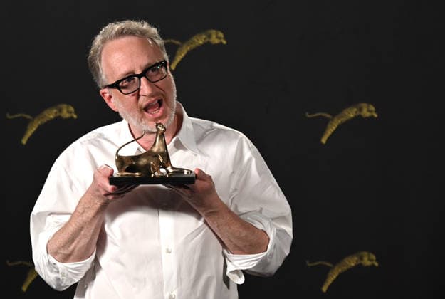 Entertainment Bilder des Tages IPA87348688 - Locarno, Switzerland Locarno Film Festival 2026 James Gray Lifetime Achievement Award In the photo: James Gray, director, writer, and producer; Raffaella Leone, producer; Rodrigo Teixeira, producer  Copyright: xNickxZonnax xNickxZonnax 87348688