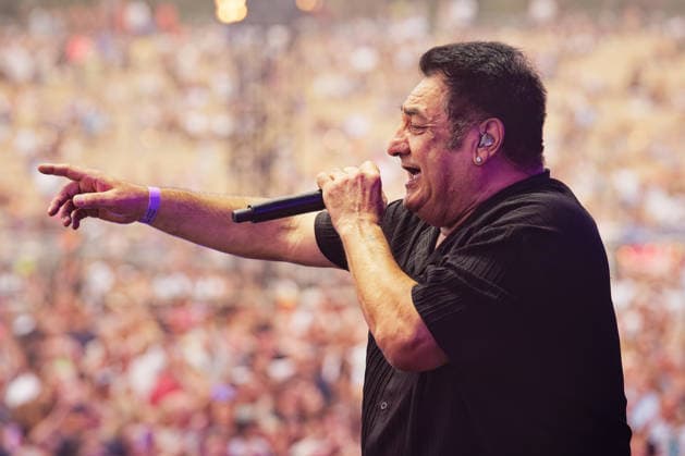 UB40 perform at Electric Paradise Festival. Milton Keynes Bowl, Milton Keynes, UK. 9th August. UB40 perform at Electric Paradise Festival along with performers including Grace Jones, Kool & The Gang and Jocelyn Brown. The 50,000 capacity venue was close to sold out., Credit:Aldo Ciarrocchi Avalon UK, Milton Keynes  Copyright: xAldoxCiarrocchix xAvalonx 1121812265